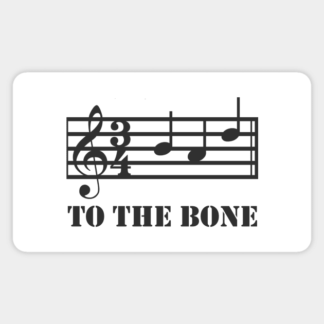 To The Bone Sticker by sec2ndchair